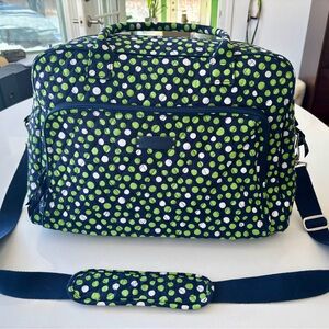 Vera Bradley Grand Weekender Bag - Lucky Dots retired pattern